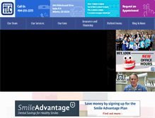 Tablet Screenshot of dentaltlc.com